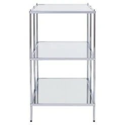 Benton Glam Mirrored Console Table - Chrome - Aiden Lane -Console Tables Sales unnamed file 2870
