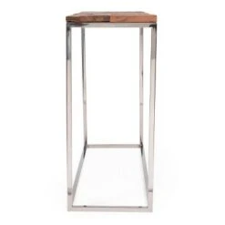 Pendroy Boho Glam Handcrafted Wood Console Table Natural/Silver - Christopher Knight Home -Console Tables Sales unnamed file 2909