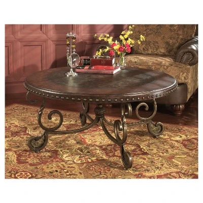 Signature Design By Ashley Rafferty Sofa-Console Table - Signature Design® 4 Signature Design By Ashley Rafferty Sofa-Console Table - Signature Design® - Image 2