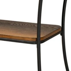 Akram Rustic Wood and Metal Console Table Walnut/Black - Baxton Studio 9 Akram Rustic Wood and Metal Console Table Walnut/Black - Baxton Studio -Console Tables Sales unnamed file 2964