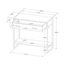 Paulo Console Table Brown - Project 62™ -Console Tables Sales unnamed file 301