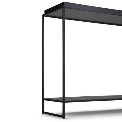 47" Morton Tray Top Console Table Black - WyndenHall 10 47" Morton Tray Top Console Table Black - WyndenHall - Image 8