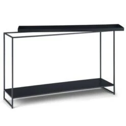 47" Morton Tray Top Console Table Black - WyndenHall 20 47" Morton Tray Top Console Table Black - WyndenHall -Console Tables Sales unnamed file 3081