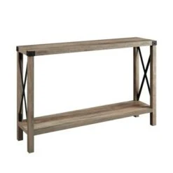Sophie Rustic Farmhouse X Frame Entry Table - Saracina Home Gray Wash 21 Sophie Rustic Farmhouse X Frame Entry Table - Saracina Home Gray Wash -Console Tables Sales unnamed file 31