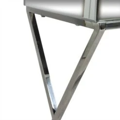 Murley Modern Glam Console Table with Mirror Tabletop Silver - Christopher Knight Home -Console Tables Sales unnamed file 3112