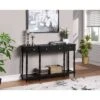 Breighton Home Cheyenne Console Table - Johar Furniture Black -Console Tables Sales unnamed file 3149