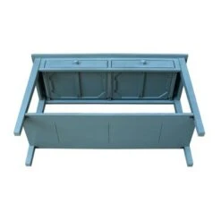 Spencer Console Server Table Antique Ocean Blue - International Concepts -Console Tables Sales unnamed file 3174