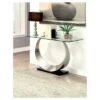 Juliana Console Table Silver/Black - HOMES: Inside + Out -Console Tables Sales unnamed file 3189