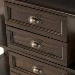 44" Essex Medium Storage Cabinet Mahogany Brown - WyndenHall -Console Tables Sales unnamed file 3193