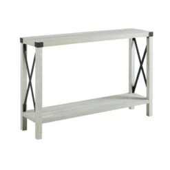 Sophie Rustic Farmhouse X Frame Entry Table - Saracina Home Gray Wash 22 Sophie Rustic Farmhouse X Frame Entry Table - Saracina Home Gray Wash -Console Tables Sales unnamed file 32