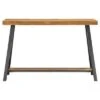 Lanshire Rustic Industrial Metal & Wood Entry Console Table - Inspire Q Brown 2 Lanshire Rustic Industrial Metal & Wood Entry Console Table - Inspire Q Brown -Console Tables Sales unnamed file 326