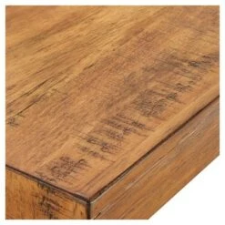 Lanshire Rustic Industrial Metal & Wood Entry Console Table - Inspire Q Brown -Console Tables Sales unnamed file 328