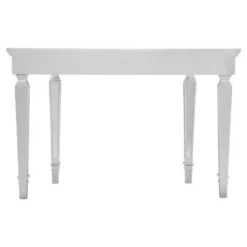 Glenrose Glam Mirrored Console Table - Matte Silver - Aiden Lane -Console Tables Sales unnamed file 3298