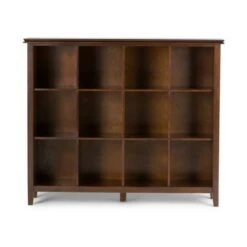 448" Stratford 12 Cube Storage Russet Brown - WyndenHall -Console Tables Sales unnamed file 3331