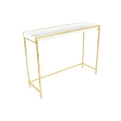 Olivia & May Set of 2 Contemporary Console Tables White - Olivia & May 10 Olivia & May Set of 2 Contemporary Console Tables White - Olivia & May -Console Tables Sales unnamed file 3377
