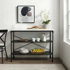 Madeleine Console - Crosley Matte Black -Console Tables Sales unnamed file 3382