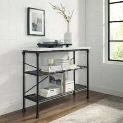 Madeleine Console - Crosley Matte Black -Console Tables Sales unnamed file 3387