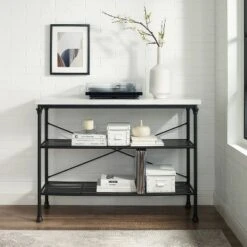 Madeleine Console - Crosley Matte Black -Console Tables Sales unnamed file 3388