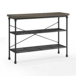 Madeleine Console - Crosley Matte Black -Console Tables Sales unnamed file 3394