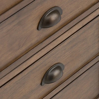 Mansfield Console Sofa Table - WyndenHall Distressed Gray 9 Mansfield Console Sofa Table - WyndenHall Distressed Gray - Image 7