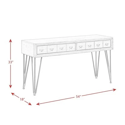 Tanner Sofa Table Light Walnut - Picket House Furnishings 12 Tanner Sofa Table Light Walnut - Picket House Furnishings - Image 10
