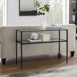 Ashton Console Table Matte Black - Crosley -Console Tables Sales unnamed file 3417