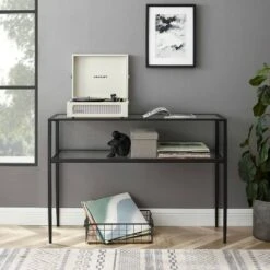 Ashton Console Table Matte Black - Crosley -Console Tables Sales unnamed file 3420