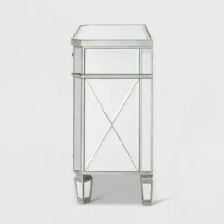 Sasha Mirrored 1Drawer 2Door Console - Powell Company -Console Tables Sales unnamed file 3430