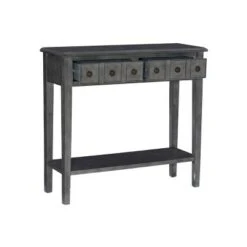 Calinda Small Console Table - Powell Company Teal -Console Tables Sales unnamed file 3465