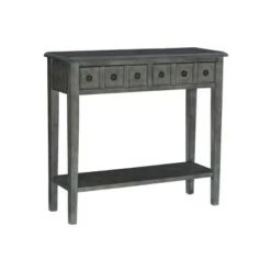 Calinda Small Console Table - Powell Company Teal -Console Tables Sales unnamed file 3478