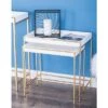 Olivia & May Set of 2 Contemporary Metal Console Tables Gold - Olivia & May -Console Tables Sales unnamed file 3480