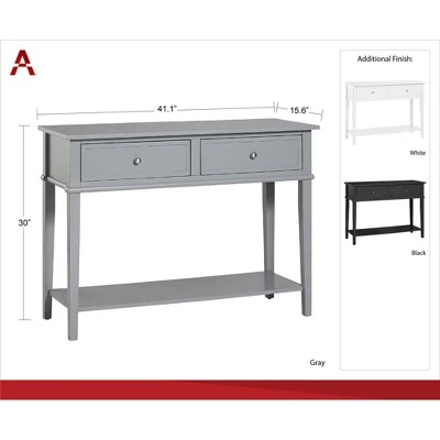 Durham Sofa Table - Room & Joy Black 8 Durham Sofa Table - Room & Joy Black - Image 6