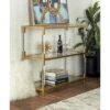 Olivia & May Metal and Acrylic Console Table Gold - Olivia & May 2 Olivia & May Metal and Acrylic Console Table Gold - Olivia & May -Console Tables Sales unnamed file 3492