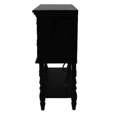 Decor Therapy Mona Four Drawer Console Table - Décor Therapy White 5 Decor Therapy Mona Four Drawer Console Table - Décor Therapy White - Image 3