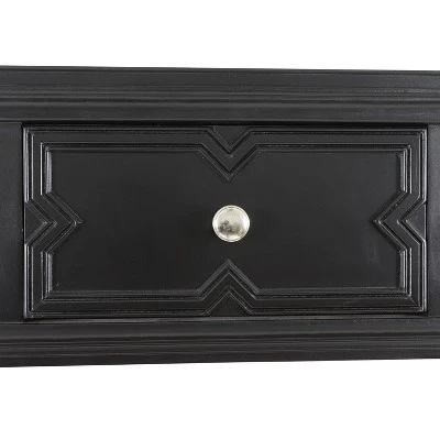 Decor Therapy Mona Four Drawer Console Table - Décor Therapy White 7 Decor Therapy Mona Four Drawer Console Table - Décor Therapy White - Image 5