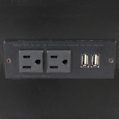 Decor Therapy Mona Four Drawer Console Table - Décor Therapy White 10 Decor Therapy Mona Four Drawer Console Table - Décor Therapy White - Image 8