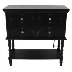 Decor Therapy Mona Four Drawer Console Table - Décor Therapy White 25 Decor Therapy Mona Four Drawer Console Table - Décor Therapy White -Console Tables Sales unnamed file 3505