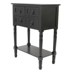 Decor Therapy Westerman 3 Drawer Console - Décor Threapy Navy