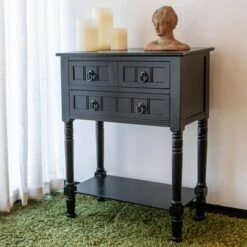 Decor Therapy Westerman 3 Drawer Console - Décor Threapy Navy -Console Tables Sales unnamed file 3549