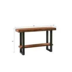 Madison Park Nico Console Table - Chestnut -Console Tables Sales unnamed file 3612