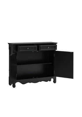 Leith 2Door Console Black - Powell Company 8 Leith 2Door Console Black - Powell Company - Image 6