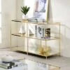 Lindenham Glass Top Sofa Table - miBasics Blue -Console Tables Sales unnamed file 3679
