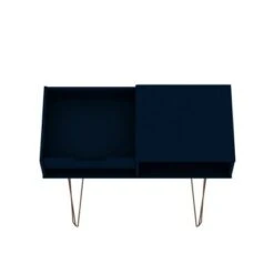 39.37" Rockefeller Entryway Console - Manhattan Comfort Brown -Console Tables Sales unnamed file 3715