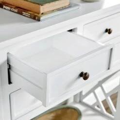 32" Middlebury Wood Console Table with 4 Drawers White - Alaterre Furniture 13 32" Middlebury Wood Console Table with 4 Drawers White - Alaterre Furniture -Console Tables Sales unnamed file 3736