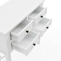 32" Middlebury Wood Console Table with 4 Drawers White - Alaterre Furniture 15 32" Middlebury Wood Console Table with 4 Drawers White - Alaterre Furniture -Console Tables Sales unnamed file 3738