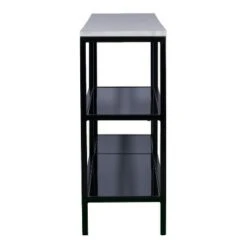 Holly & Martin Corman Faux Marble Narrow Console Table Black/Gray - Holly & Martin -Console Tables Sales unnamed file 3760