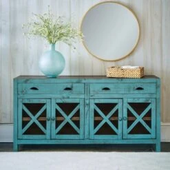 Noah Console Table - Picket House Furnishings Teal -Console Tables Sales unnamed file 3766