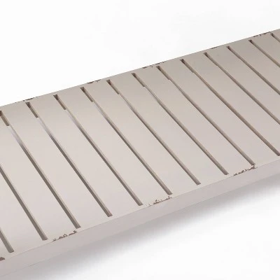 Baker Console Table Antique White - ClickDecor 11 Baker Console Table Antique White - ClickDecor - Image 9