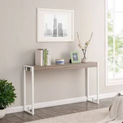 Macen Console Table - Holly & Martin White/black -Console Tables Sales unnamed file 379