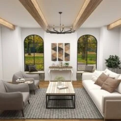 Wood Parisian Design Floral Ornate Detailing Console Table White - Olivia & May -Console Tables Sales unnamed file 3819